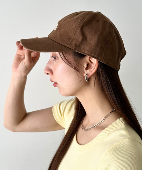 【】THE NORTH FACE(ザ・ノースフェイス)/コットン ワンポイント ロゴ刺繍 キャップ 帽子/TNF LOGO SOFT CAP | IM5262009 | ブラウン
