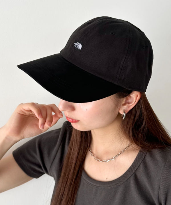 【】THE NORTH FACE(ザ・ノースフェイス)/コットン ワンポイント キャップ 配色 帽子/TNF MINI LOGO BALL CAP | IM5262010 | ブラック