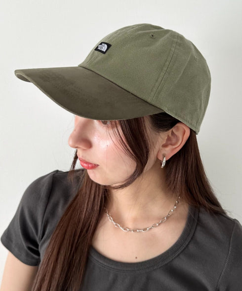 【】THE NORTH FACE(ザ・ノースフェイス)/コットン ワンポイント キャップ 配色 帽子/TNF MINI LOGO BALL CAP | IM5262010 | カーキ