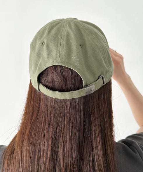 【】THE NORTH FACE(ザ・ノースフェイス)/コットン ワンポイント キャップ 配色 帽子/TNF MINI LOGO BALL CAP | IM5262010 | カーキ