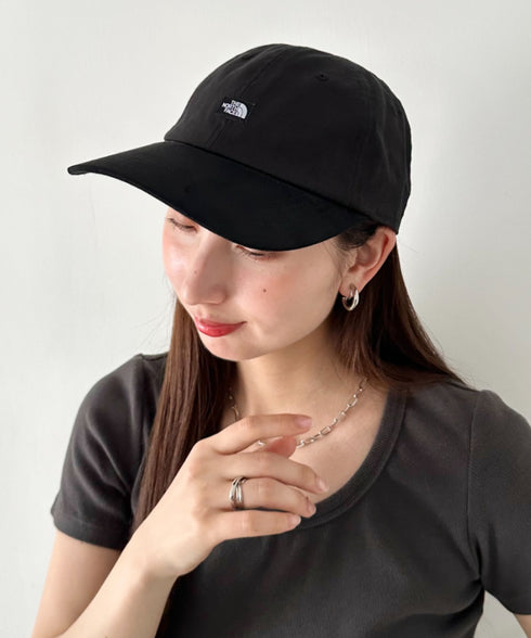 【】THE NORTH FACE(ザ・ノースフェイス)/コットン ワンポイント キャップ 配色 帽子/TNF MINI LOGO BALL CAP | IM5262010 | ブラック