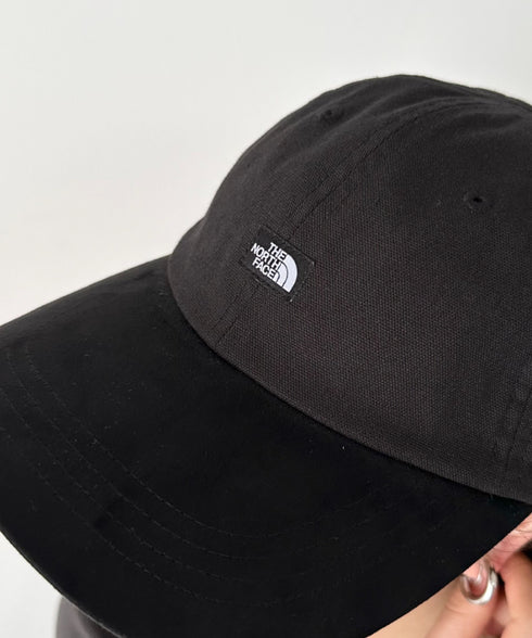 【】THE NORTH FACE(ザ・ノースフェイス)/コットン ワンポイント キャップ 配色 帽子/TNF MINI LOGO BALL CAP | IM5262010 | ブラック