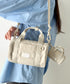 【】THE NORTH FACE(ザ・ノースフェイス)/軽量 ショルダー ロゴプリント ブリーズ ロール クロス バッグ/BREEZE ROLL CROSS BAG | IM1262012 | ホワイト