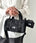【】THE NORTH FACE(ザ・ノースフェイス)/軽量 ショルダー ロゴプリント ブリーズ ロール クロス バッグ/BREEZE ROLL CROSS BAG | IM1262012 | ブラック