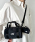 【】THE NORTH FACE(ザ・ノースフェイス)/軽量 ショルダー ロゴプリント ブリーズ ロール クロス バッグ/BREEZE ROLL CROSS BAG | IM1262012 | ブラック