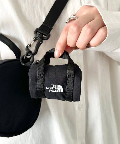 【】THE NORTH FACE(ザ・ノースフェイス)/軽量 ショルダー ロゴプリント ブリーズ ロール クロス バッグ/BREEZE ROLL CROSS BAG | IM1262012 | ブラック