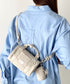 【】THE NORTH FACE(ザ・ノースフェイス)/軽量 ショルダー ロゴプリント ブリーズ ロール クロス バッグ/BREEZE ROLL CROSS BAG | IM1262012 | ホワイト