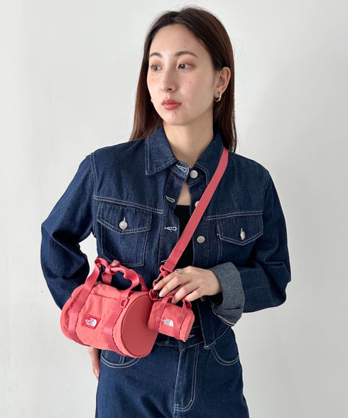 【】THE NORTH FACE(ザ・ノースフェイス)/軽量 ショルダー ロゴプリント ブリーズ ロール クロス バッグ/BREEZE ROLL CROSS BAG | IM1262012 | オレンジ