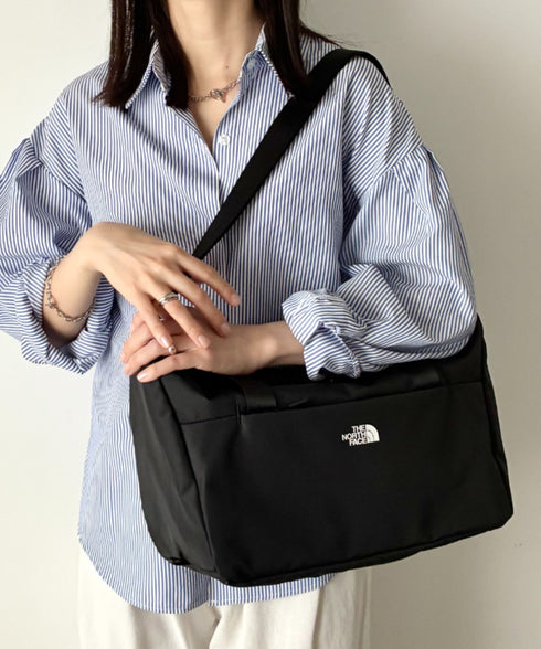 【】THE NORTH FACE(ザ・ノースフェイス)/軽量 2WAY エスピーダッフルバックスモール ロゴプリント /SP DUFFLE BAG S | IM1262014 | ブラック