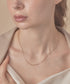 シンプルスネークチェーンネックレス1mm / simple snake necklace | SW4265083 | ゴールド