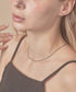 シンプルスネークチェーンネックレス1mm / simple snake necklace | SW4265083 | シルバー