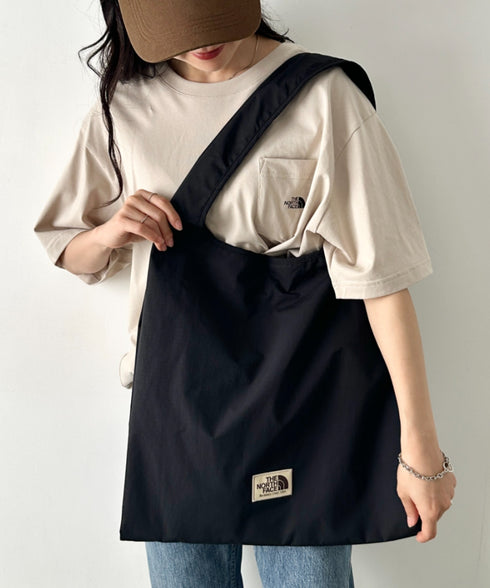 【】THE NORTH FACE(ザ・ノースフェイス)/A4収納可 トートバッグ サブバッグ エコバッグ/WL TRIG BAG | IM1262019 | ブラック
