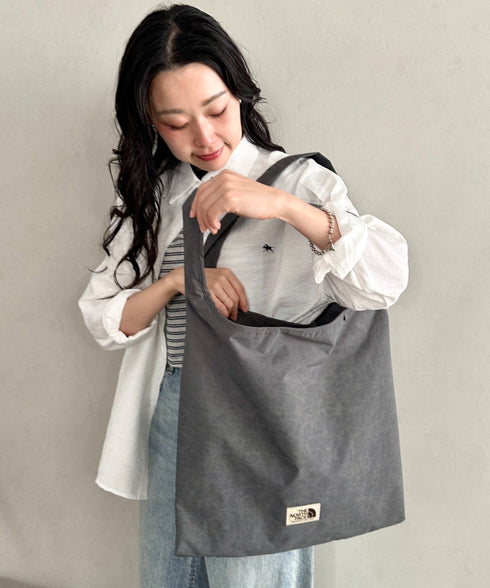 【】THE NORTH FACE(ザ・ノースフェイス)/A4収納可 トートバッグ サブバッグ エコバッグ/WL TRIG BAG | IM1262019 | グレー