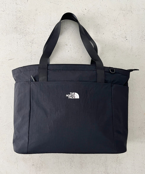 【】THE NORTH FACE(ザ・ノースフェイス)/PC A4収納可 大容量 トートバッグ ロゴプリント / LINDEN TOTE BAG | IM1262021 | ブラック
