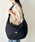 【】THE NORTH FACE(ザ・ノースフェイス)/2WAY ロゴプリント ショルダーバッグ ホーボーバッグ/LINDEN HOBO CROSSBODY | IM1262023 | ブラック