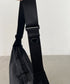 【】THE NORTH FACE(ザ・ノースフェイス)/2WAY ロゴプリント ショルダーバッグ ホーボーバッグ/LINDEN HOBO CROSSBODY | IM1262023 | チャコールグレー