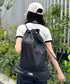 【】THE NORTH FACE(ザ・ノースフェイス)/ナップサック サブバッグ メッシュ シューズバッグ ロゴプリント/STANDARD MULTI BAG | IM1262025 | ブラック