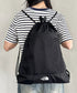 【】THE NORTH FACE(ザ・ノースフェイス)/ナップサック サブバッグ メッシュ シューズバッグ ロゴプリント/STANDARD MULTI BAG | IM1262025 | ブラック
