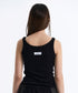MUCENT(ムセント)/バック ディティール スリーブレス アメスリ タンクトップ/BACK DETAIL SIGNATURE SLEEVELESS | AT2262042 | ブラック
