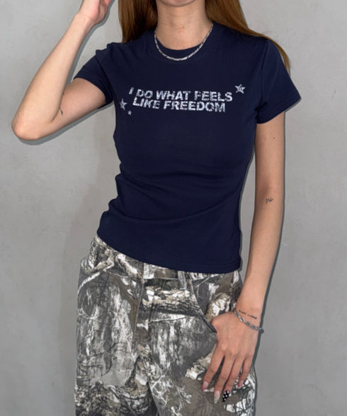 コンパクトロゴTシャツ | BA2262029 | ネイビー