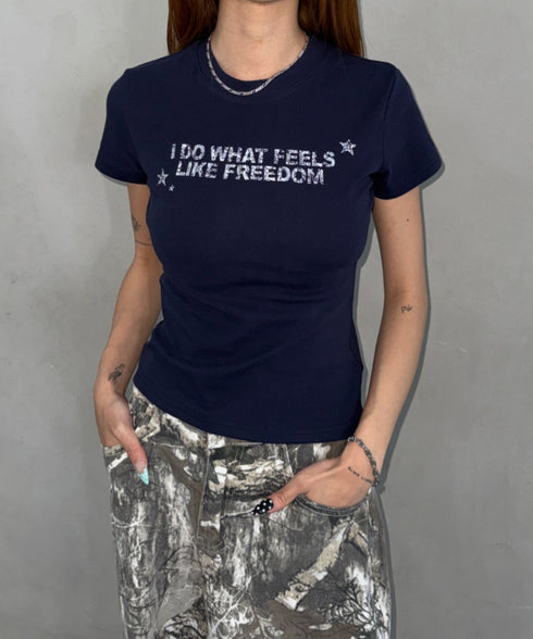 コンパクトロゴTシャツ | BA2262029 | ネイビー