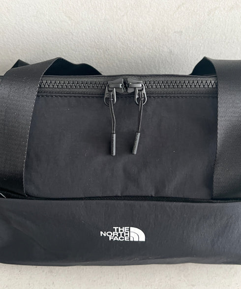 【】THE NORTH FACE(ザ・ノースフェイス)/2WAY 大容量 PC収納可 ショルダー トラベル ダッフルバッグ ロゴプリント/LINDEN DUFFLE BAG S | IM1262063 | クリーム