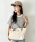 【】THE NORTH FACE(ザ・ノースフェイス)/2WAY 大容量 PC収納可 ショルダー トラベル ダッフルバッグ ロゴプリント/LINDEN DUFFLE BAG S | IM1262063 | クリーム