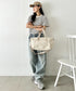 【】THE NORTH FACE(ザ・ノースフェイス)/2WAY 大容量 PC収納可 ショルダー トラベル ダッフルバッグ ロゴプリント/LINDEN DUFFLE BAG S | IM1262063 | クリーム