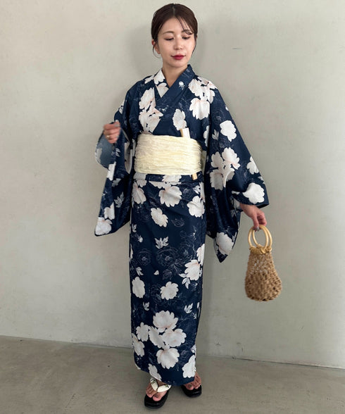 浴衣2点セット(浴衣/帯)選べる6柄♪1枚仕立てで着付け楽々 1人で着られる(浴衣/帯)■動画あり | MD2262041 | その他3