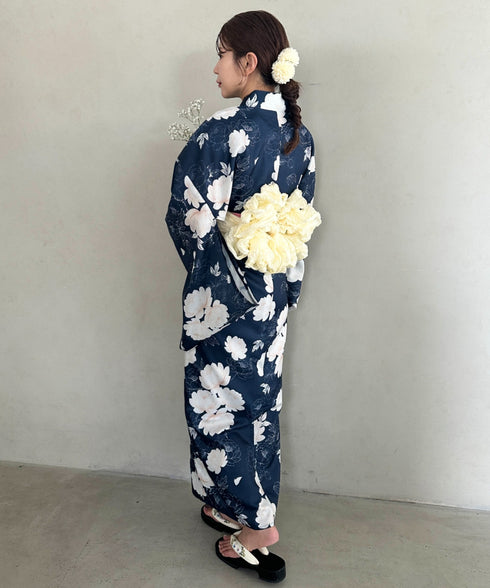 浴衣2点セット(浴衣/帯)選べる6柄♪1枚仕立てで着付け楽々 1人で着られる(浴衣/帯)■動画あり | MD2262041 | その他3