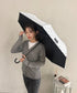 7色展開【晴雨兼用】ドット折り畳み傘 | MD6262045 | ホワイト
