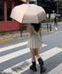 7色展開【晴雨兼用】ドット折り畳み傘 | MD6262045 | ベージュ