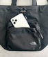 【】THE NORTH FACE(ザ・ノースフェイス)/2WAY ショルダーバッグ ロゴプリント トラベルバケットバッグ/TRAVEL BUCKET BAG | IM1262070 | ブラック