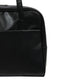 MUCENT(ムセント)/軽量 A4収納可 ロゴパッチ ショルダー トートバッグ/TIVE LEATHER SHOULDER BAG UNISEX | AT1262071 | ブラック