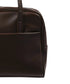 MUCENT(ムセント)/軽量 A4収納可 ロゴパッチ ショルダー トートバッグ/TIVE LEATHER SHOULDER BAG UNISEX | AT1262071 | ブラウン