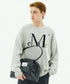 MUCENT(ムセント)/軽量 A4収納可 ロゴパッチ ショルダー トートバッグ/TIVE LEATHER SHOULDER BAG UNISEX | AT1262071 | ブラック