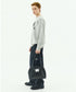 MUCENT(ムセント)/軽量 A4収納可 ロゴパッチ ショルダー トートバッグ/TIVE LEATHER SHOULDER BAG UNISEX | AT1262071 | ブラック