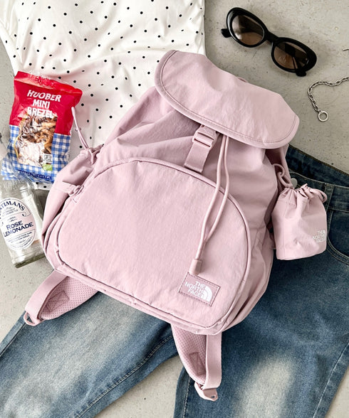 【】THE NORTH FACE(ザ・ノースフェイス)/巾着型 軽量 リュック バックパック/W'S BREEZE BACKPACK S | IM1262073 | ピンク