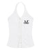 MUCENT(ムセント)/ホルターネック スリーブレス クロップ タンクトップ/MERA HALTER NECK CROP SLEEVELESS | AT2262078 | ホワイト