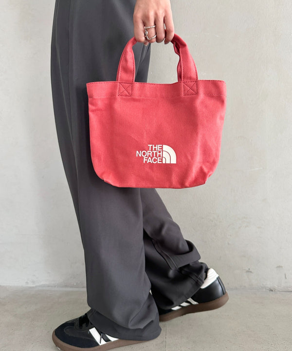 THE NORTH FACE(ザ・ノースフェイス)/ミニキャンバストートバッグ サブバッグ ロゴプリント コットントート/TNF LOGO COTTON BAG S | IM1262086 | オレンジ