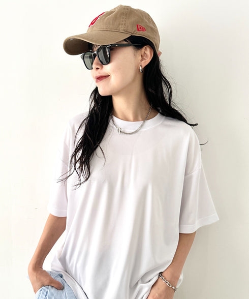 【NEWTRAL(ニュートラル)】/無地 クルーネック 半袖 Tシャツ ドライメッシュ/208 4.2oz Basic Dry Mesh Tee | NT2009008 | ホワイト
