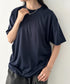 【NEWTRAL(ニュートラル)】/無地 クルーネック 半袖 Tシャツ ドライメッシュ/208 4.2oz Basic Dry Mesh Tee | NT2009008 | ネイビー