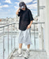 【NEWTRAL(ニュートラル)】/無地 クルーネック 半袖 Tシャツ ドライメッシュ/208 4.2oz Basic Dry Mesh Tee | NT2009008 | ブラック