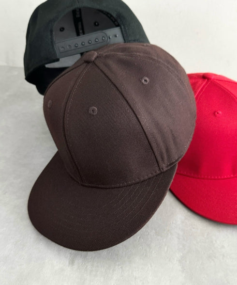 【NEWTRAL(ニュートラル)】/無地 平つば キャップ /501 Standard Basebll Cap | NT5009001 | ブラウン