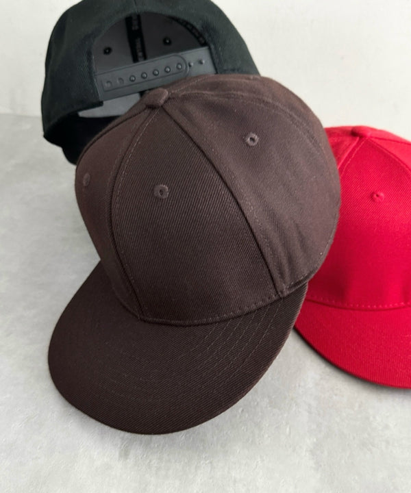 【NEWTRAL(ニュートラル)】/無地 平つば キャップ /501 Standard Basebll Cap | NT5009001 | ブラウン