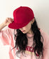 【NEWTRAL(ニュートラル)】/無地 平つば キャップ /501 Standard Basebll Cap | NT5009001 | レッド
