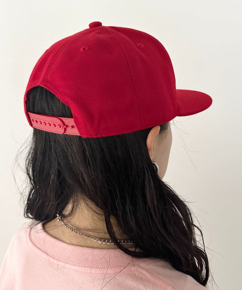 【NEWTRAL(ニュートラル)】/無地 平つば キャップ /501 Standard Basebll Cap | NT5009001 | レッド