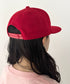 【NEWTRAL(ニュートラル)】/無地 平つば キャップ /501 Standard Basebll Cap | NT5009001 | レッド