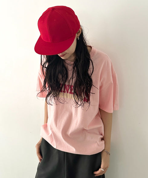 【NEWTRAL(ニュートラル)】/無地 平つば キャップ /501 Standard Basebll Cap | NT5009001 | レッド