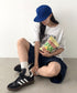 【NEWTRAL(ニュートラル)】/無地 平つば キャップ /501 Standard Basebll Cap | NT5009001 | ブルー